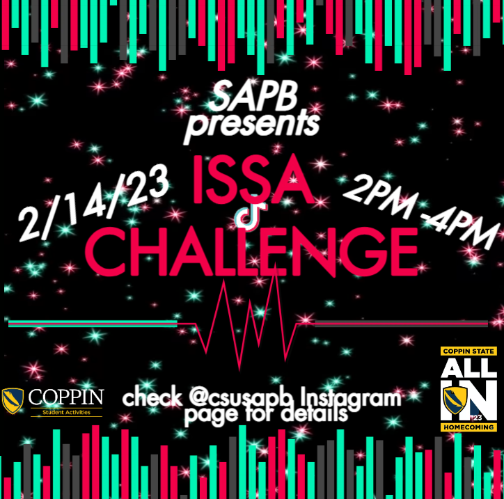SAPB ISSA TikTok挑战2023年2月14日,2到4点